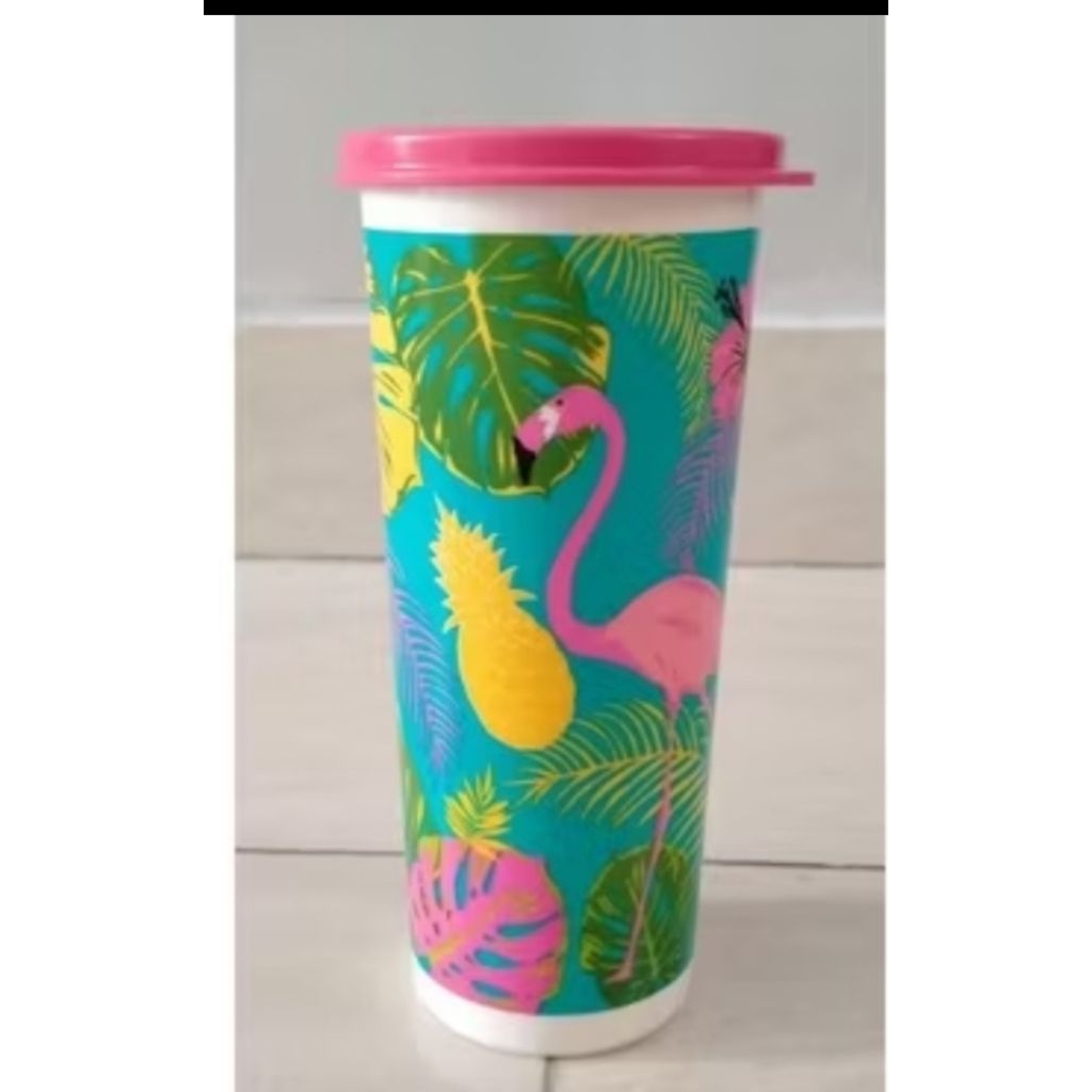 giant tumbler n bowl flamingo