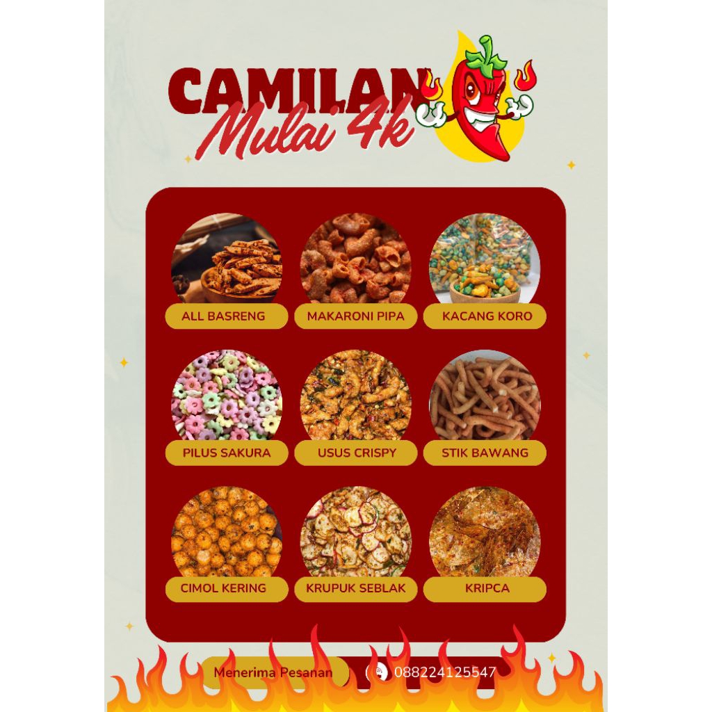

camilan mulai4 rb