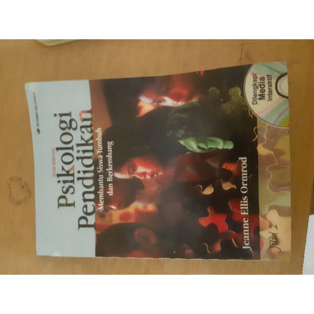 PRELOVED BUKU PSIKOLOGI PENDIDIKAN JEANNE ELLIS ORMROD JILID 2