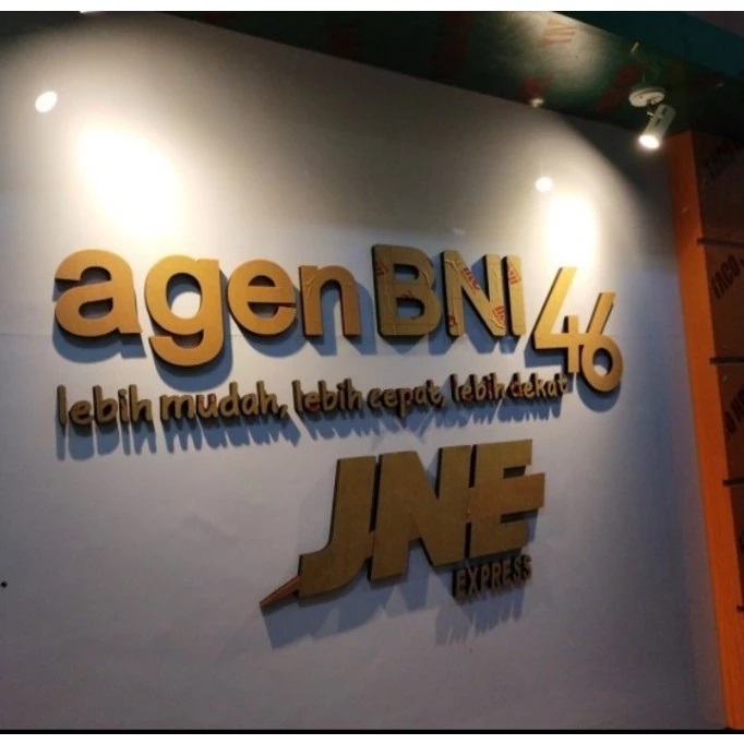 Huruf Angka Timbul Akrilik + Spon ati tinggi Huruf 15cm 20cm 25cm 30cm