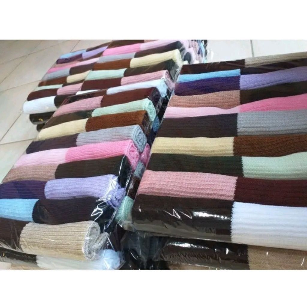 Dalaman Hijab ciput 20pcs dalaman hijab 2warna/ciput rajut dalaman hijab