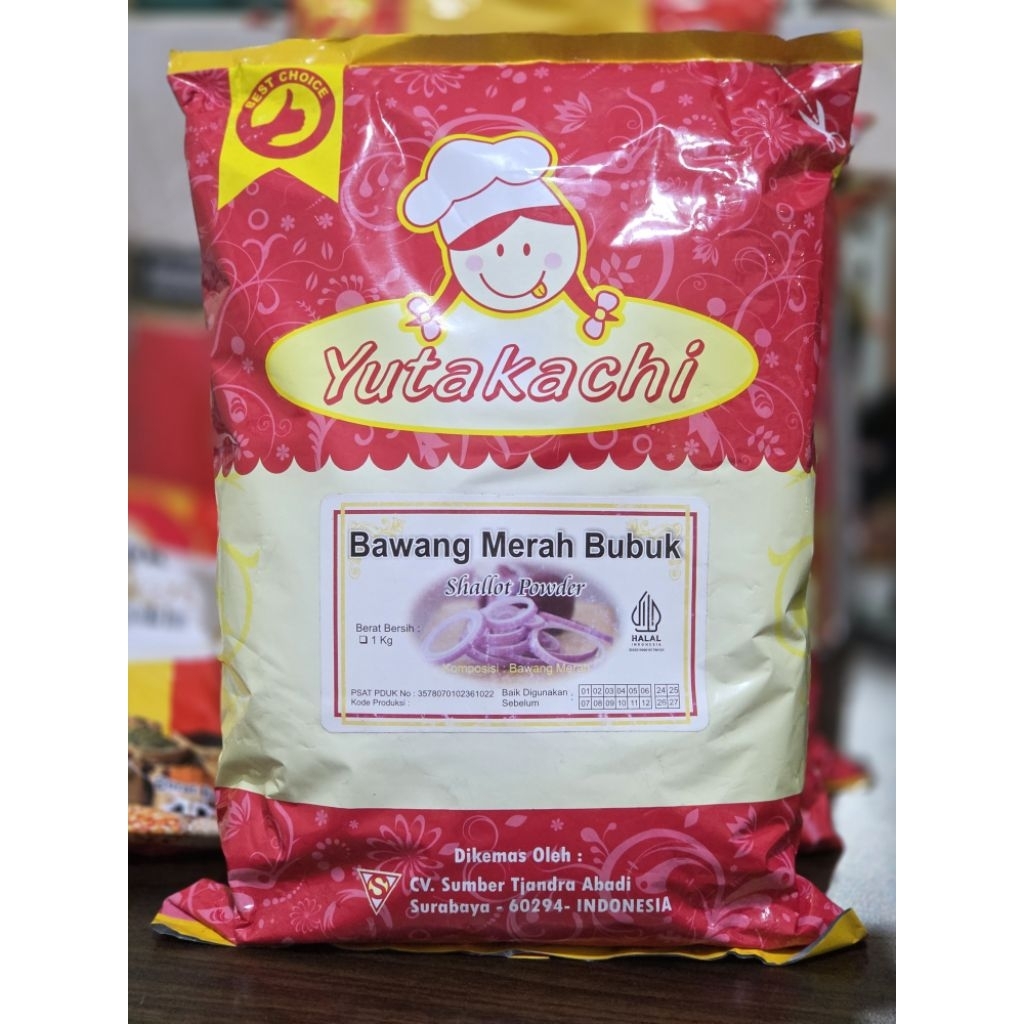 

Bawang Merah Bubuk Yutakachi 1 kg Red Onion Powder