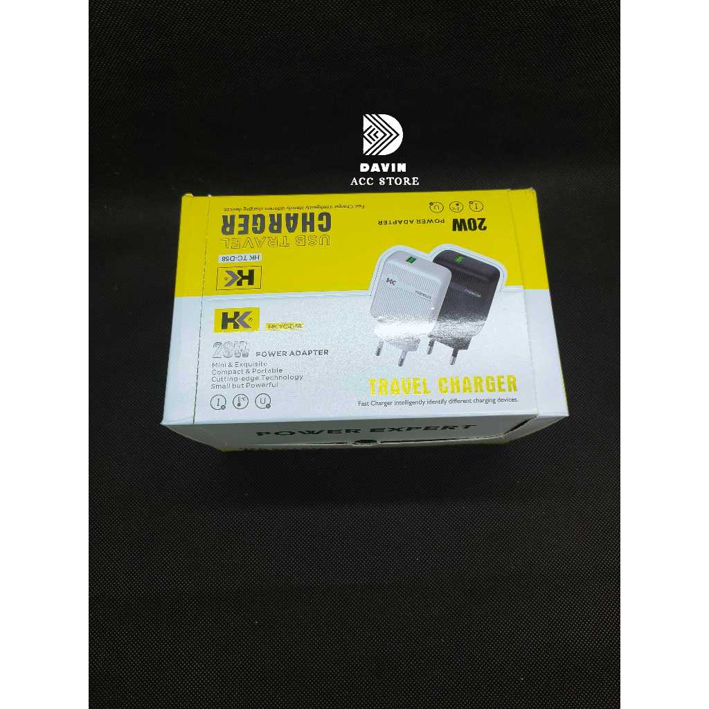 BATOK / ADAPTER CHARGER HK TC-D58 20W QUICK 3.0 PER PCS  FAST CHARGER
