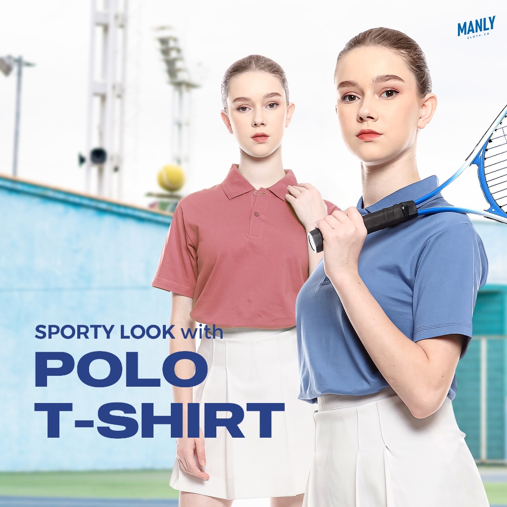 Kaos Kerah Polo Wanita Premium Polo Shirt