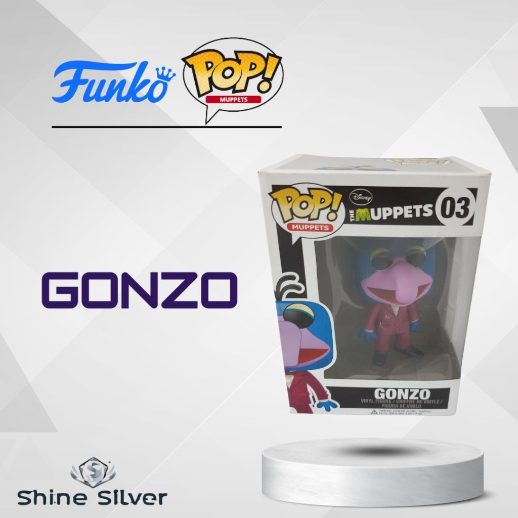 Funko Pop Disney The Muppets Gonzo Vinyl Toy Action Figure Vaulted Original Rare