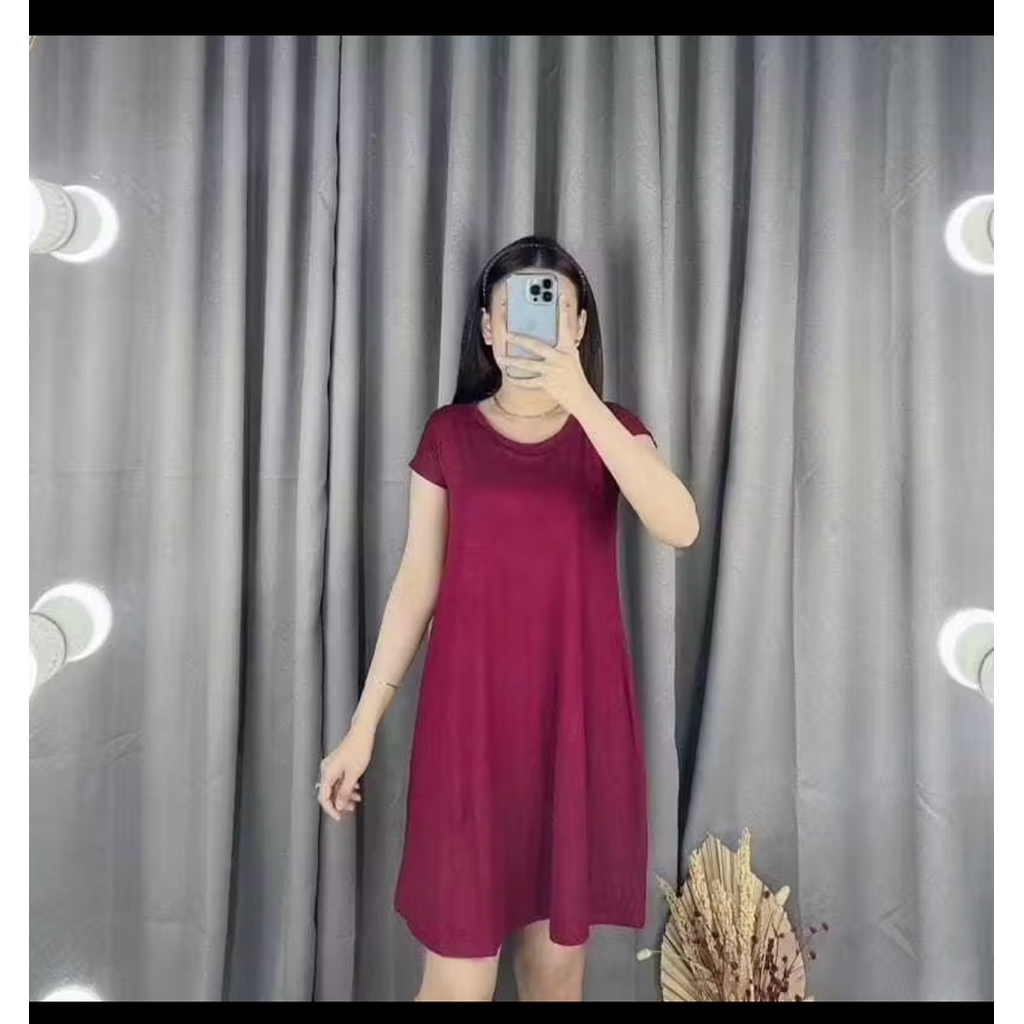 Dress Mola 975 / Swingg Dress / Daster mola wanita Baby doll Jumbo