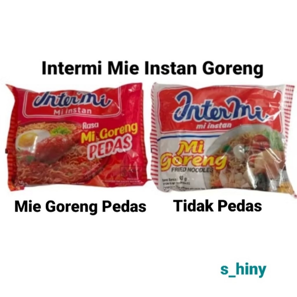 

InterMi Mie Goreng Instan Pedas/Tidak Pedas 60GRx10 Pcs
