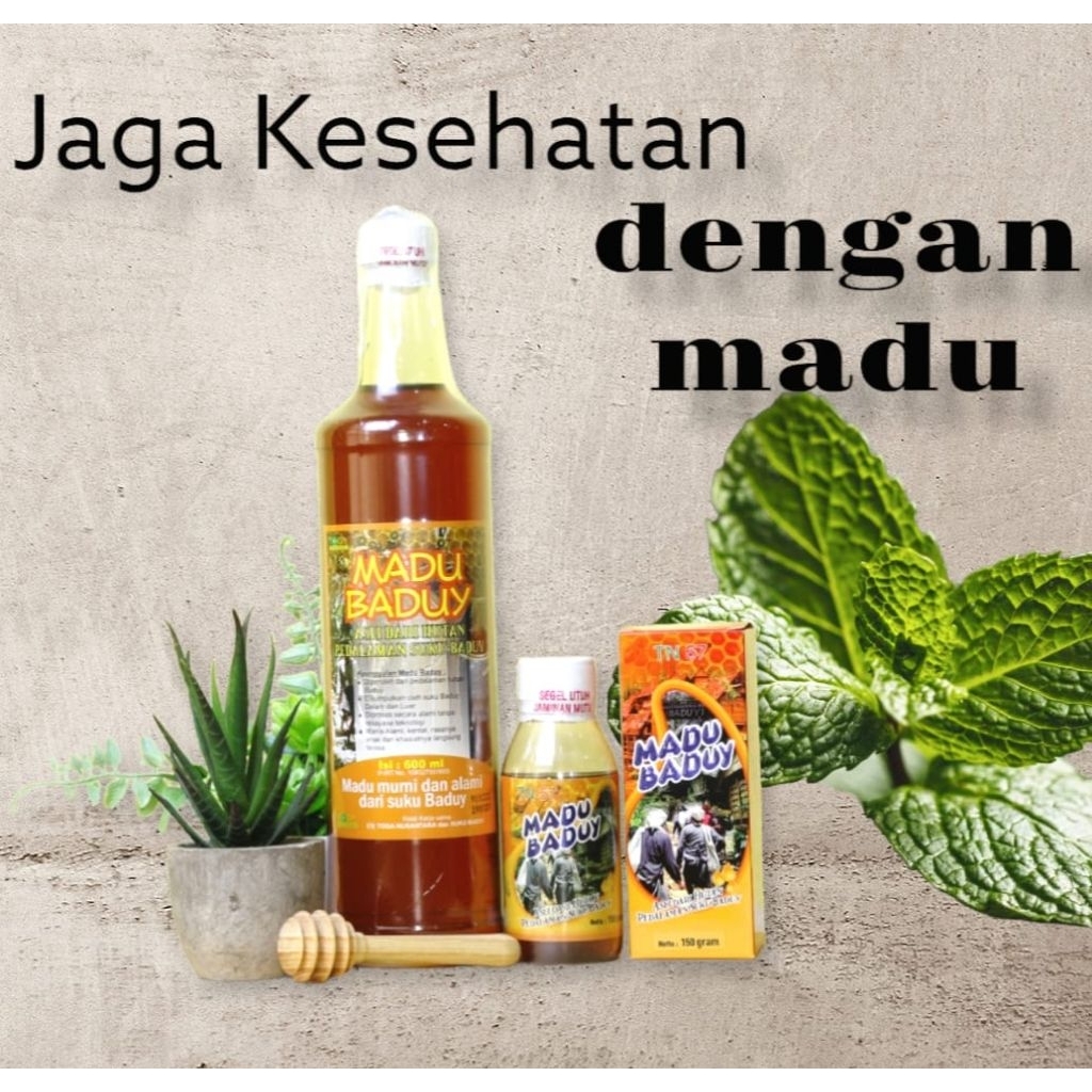 

Madu Baduy Asli 150gr