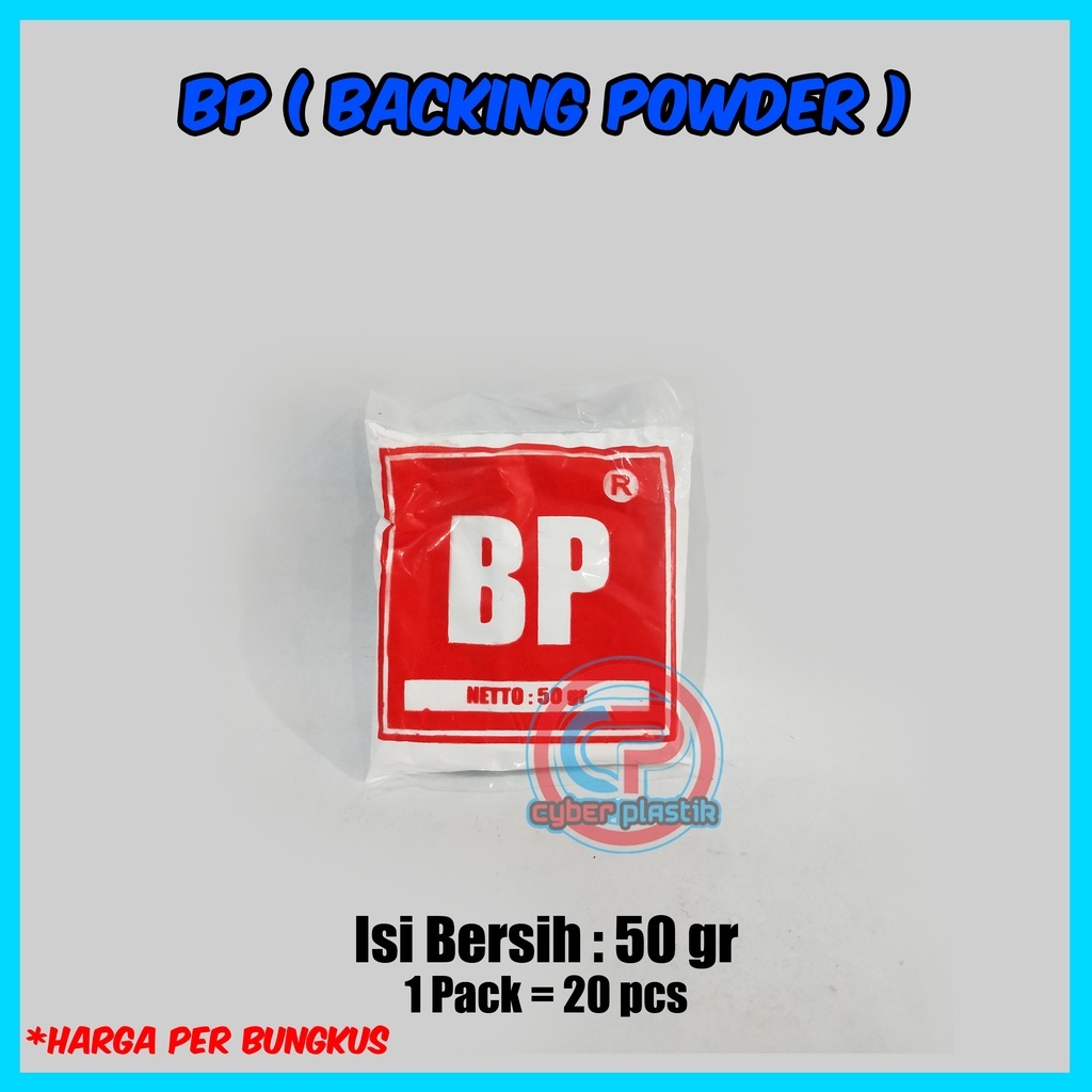 

Baking Powder 50 gr Pengembang Kue
