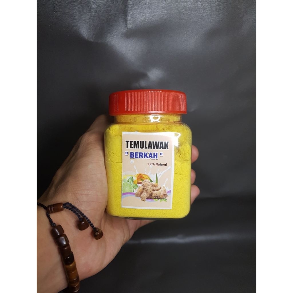 

Bubuk Temulawak"BERKAH" 150gram 100% alami