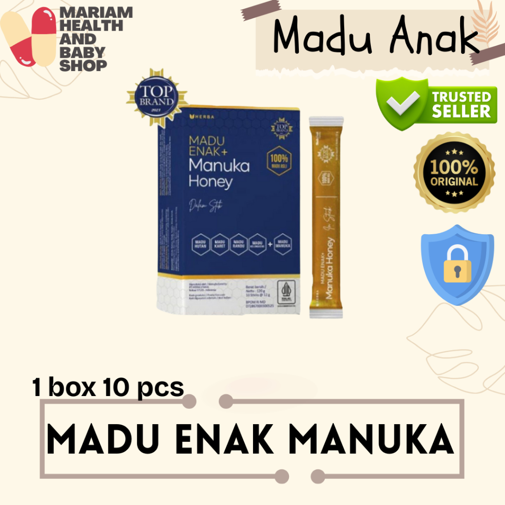 

Madu Enak+ Manuka Honey Original – Praktis, Enak, dan Menyehatkan