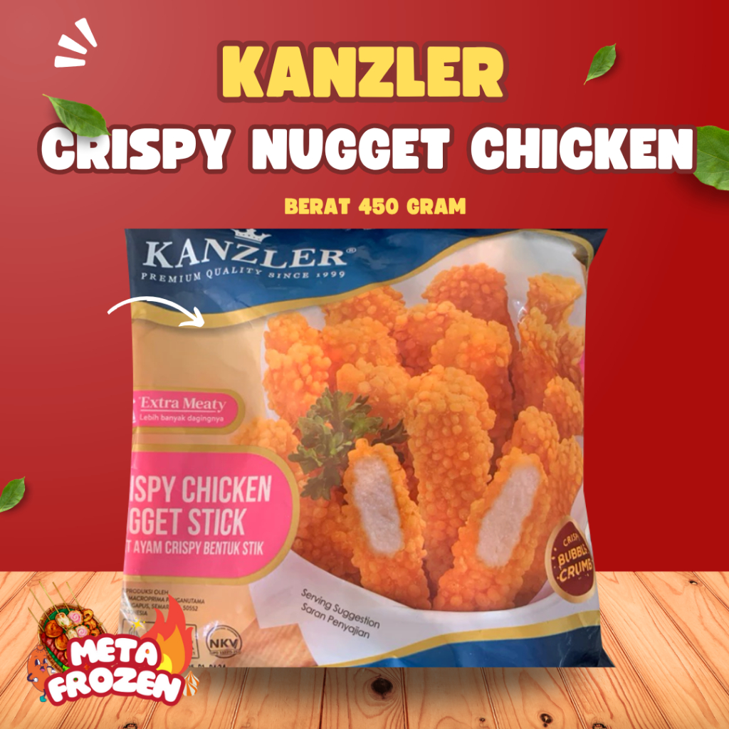 

Nuget Kanzler Stik Crispy / Nuget Kanzler Crispy