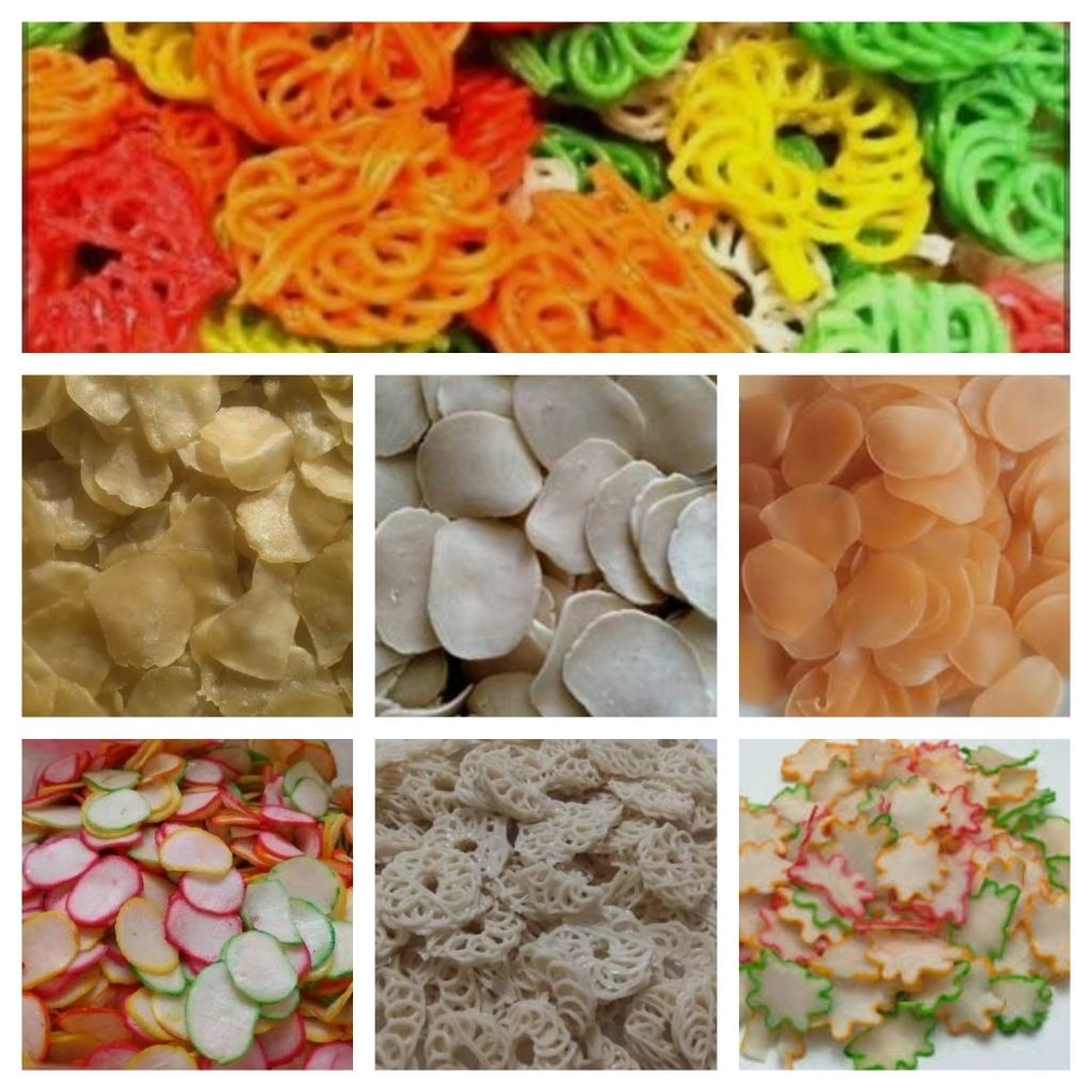 

Aneka krupuk mentah 250gr