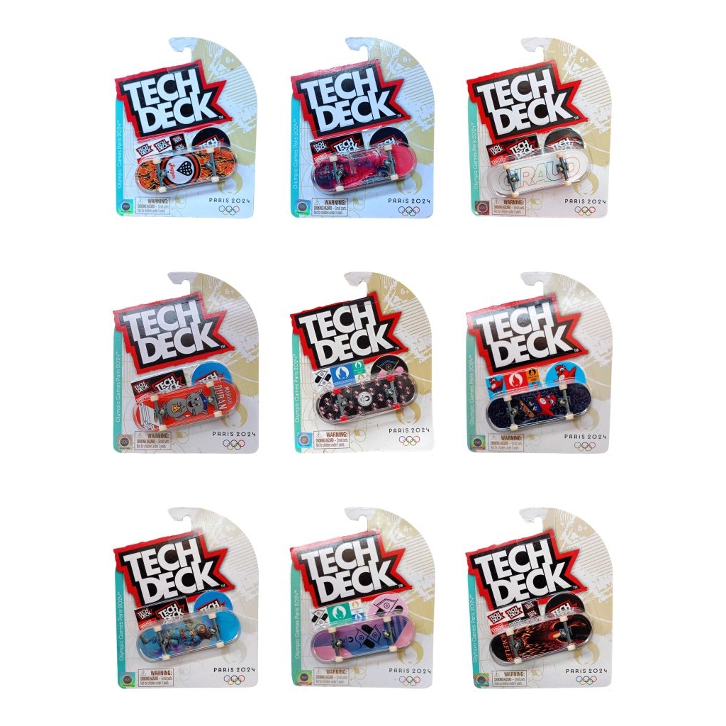 Tech Deck Single Board 32 mm Olimpic Paris