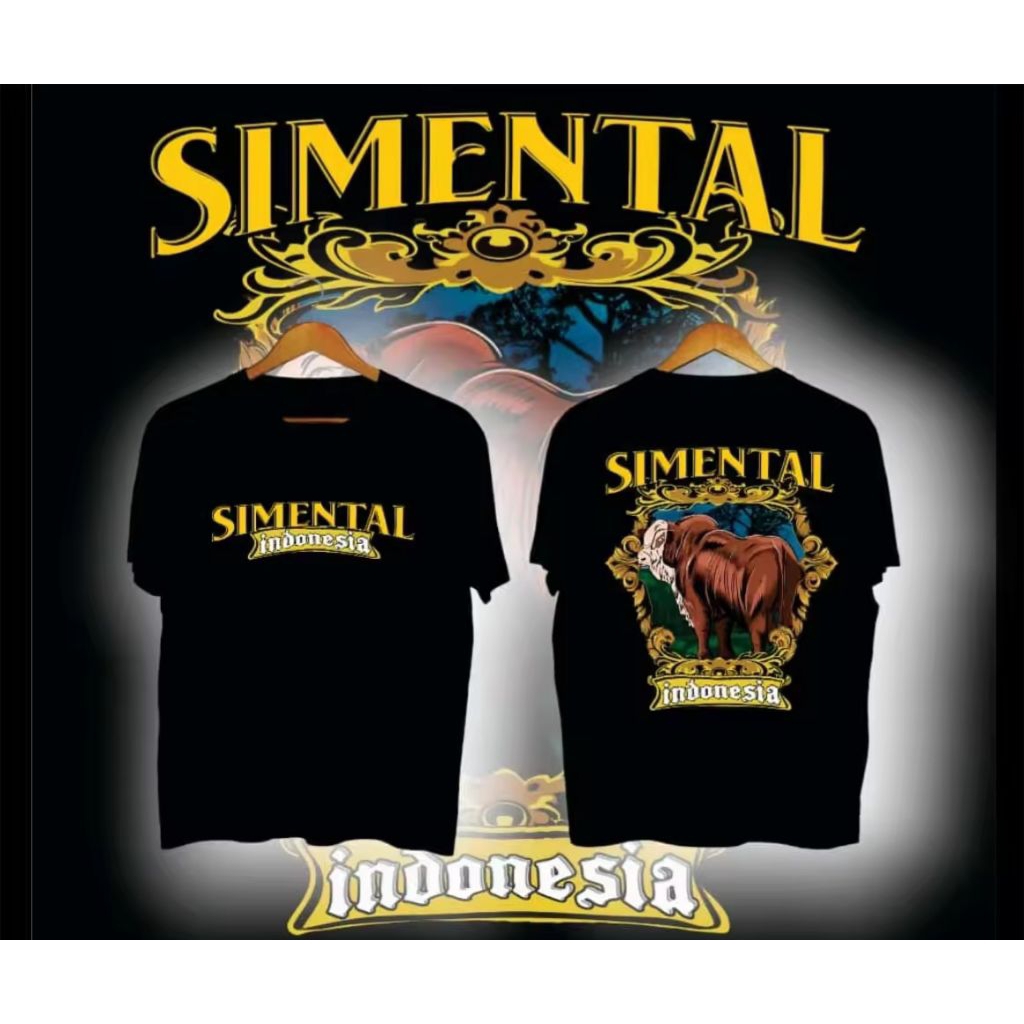 KAOS SAPI SIMENTAL INDONESIA//KAOS PETERNAK MUDA
