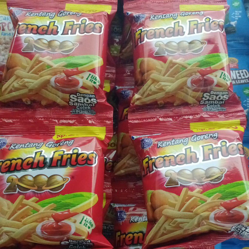 

French fries 2.000 renceng isi 10pcs