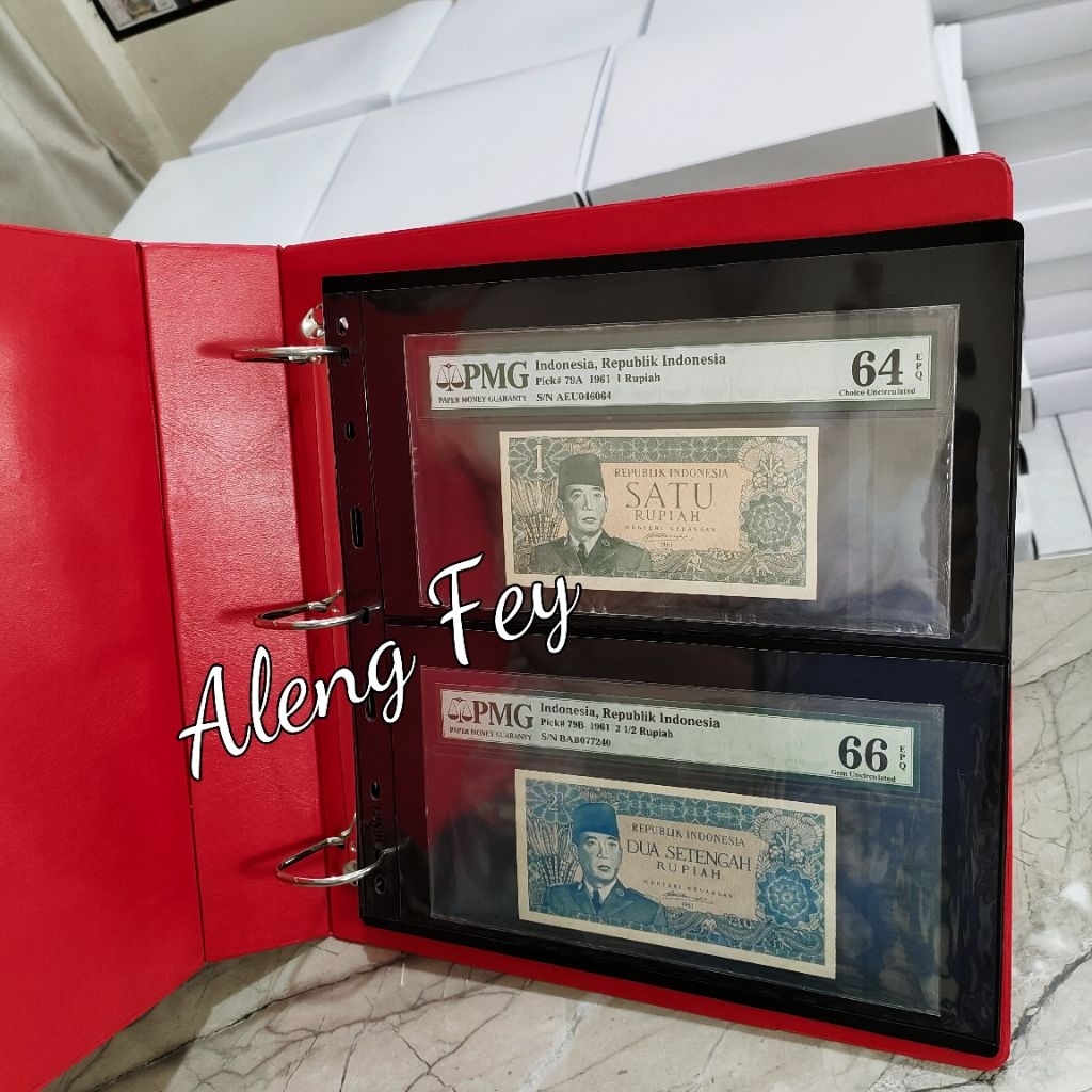 Album uang kertas PMG, Album Pmg Refil Hitam Mingt