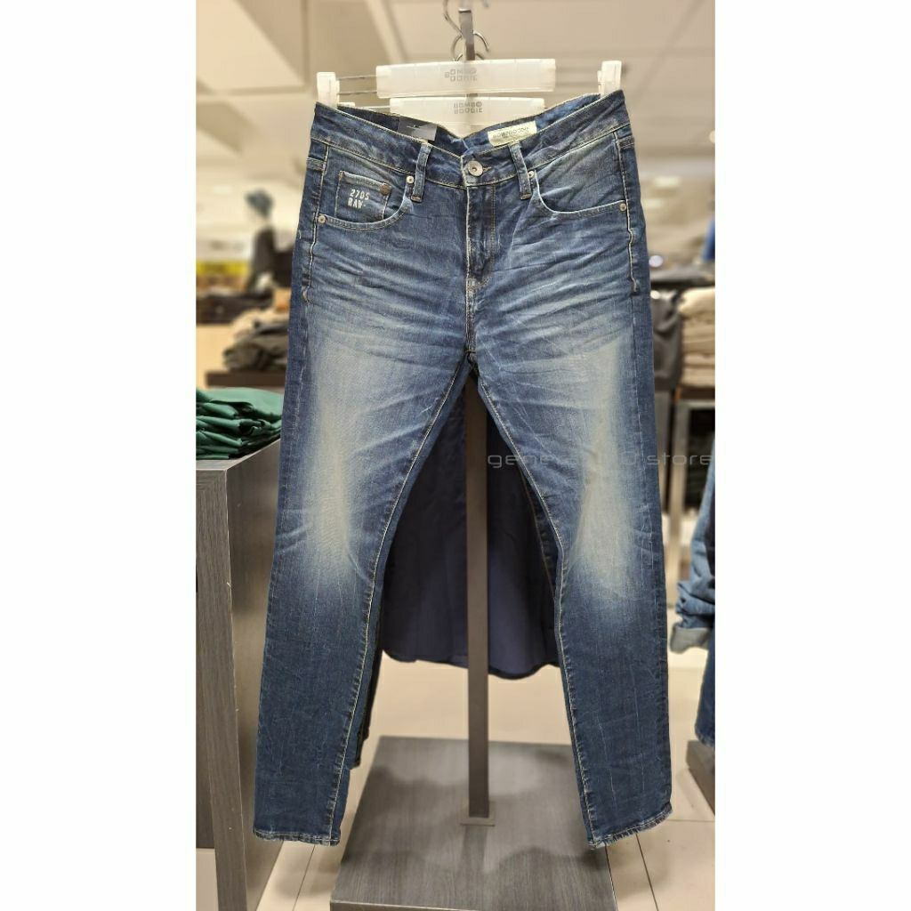 Bombboogie Original Celana Jeans Panjang Pria Blue Slim Fit Terbaru