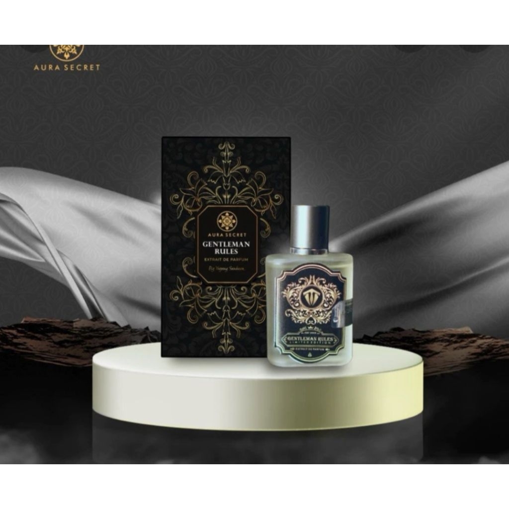 Parfum Pria,Cowok Premium Aura GENTLEMAN RULES Original Extrait De Parfum