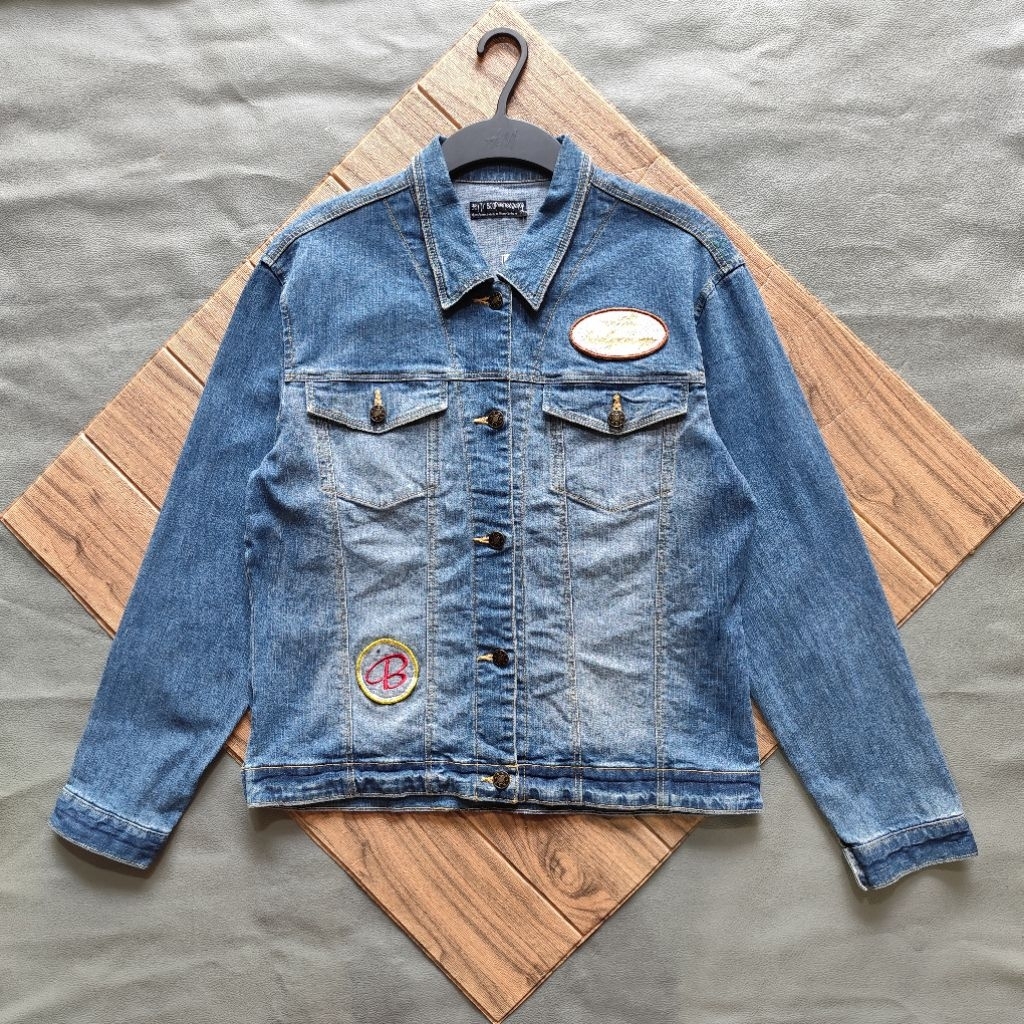 trucker jacket Betty boop denim