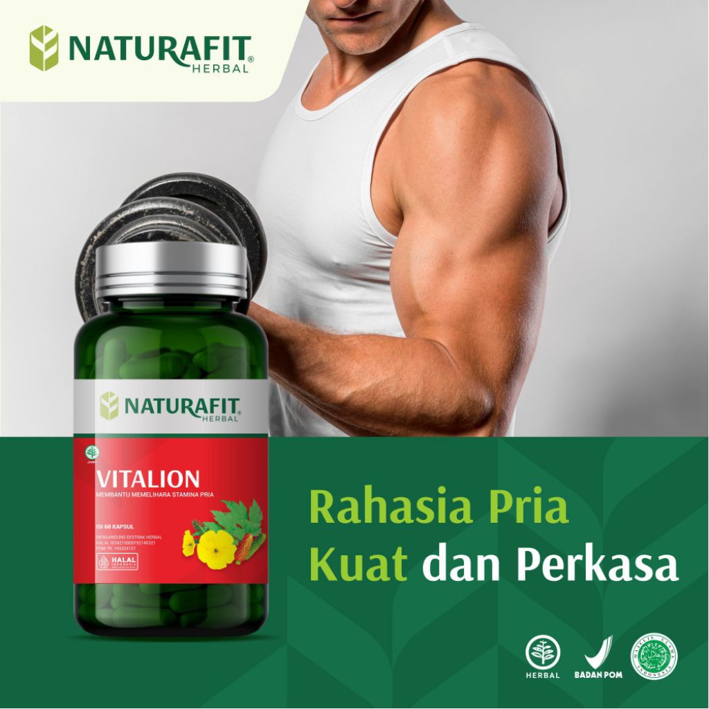 Penambah stamina pria VITALION original
