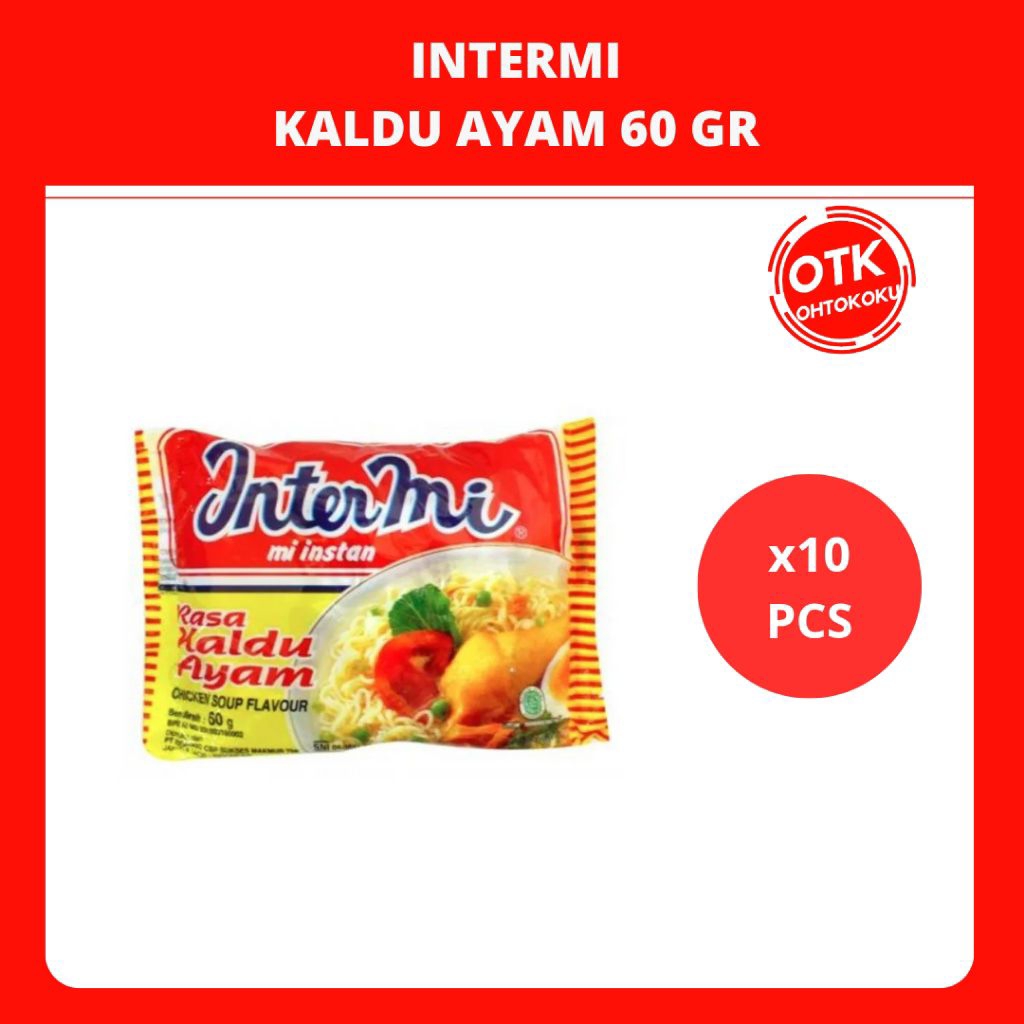 

Intermi Mie Instan Rasa Kaldu Ayam 60 gr X 10pcs