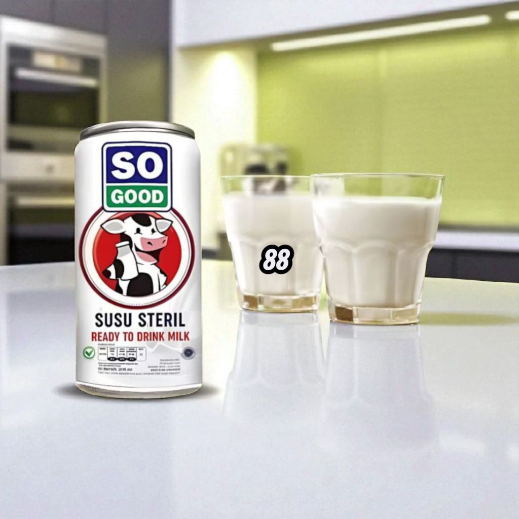 

SO GOOD SUSU SAPI STERIL KALENG 189 ML / SUSU SAPI MURNI