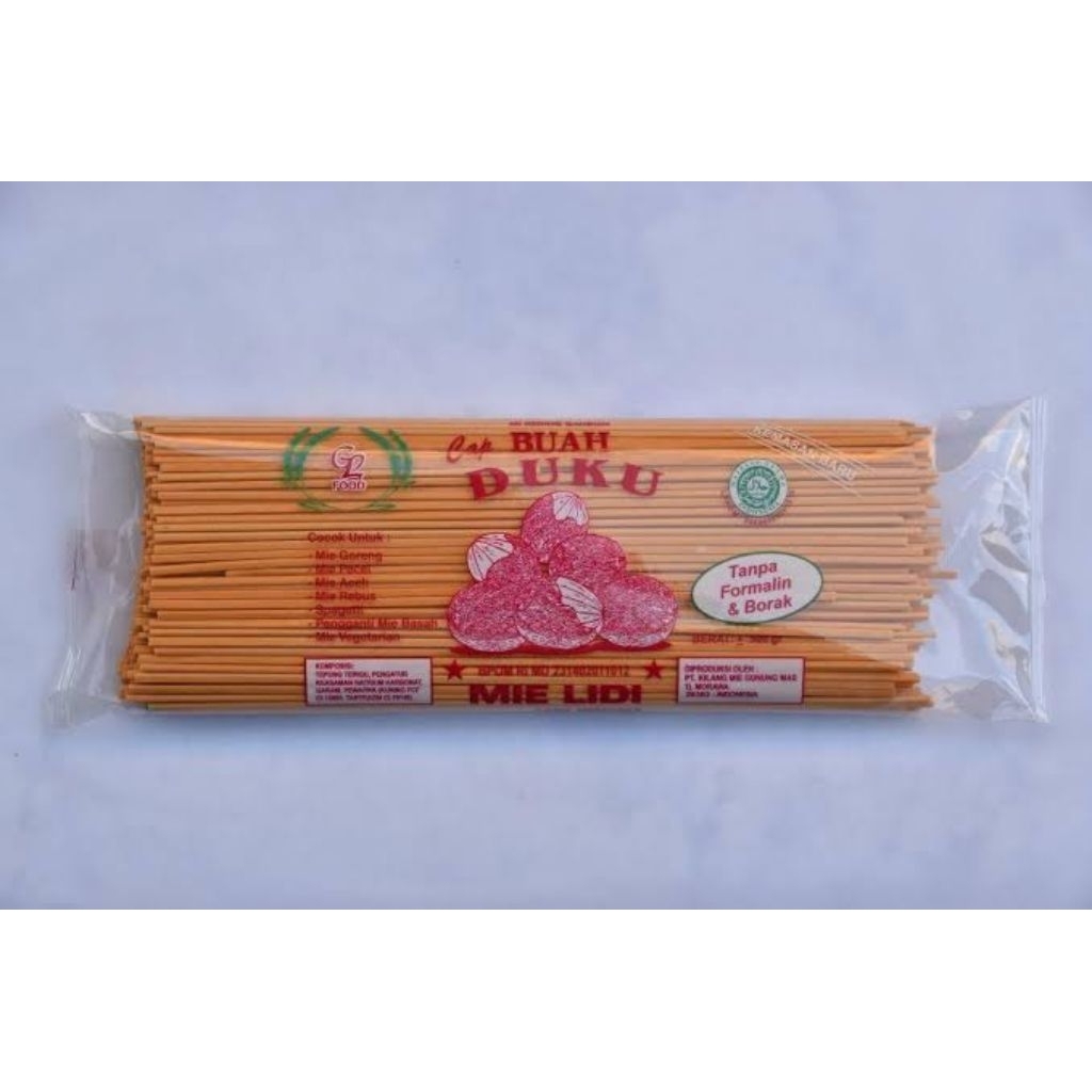 

mie lidi mie kuning cap duku