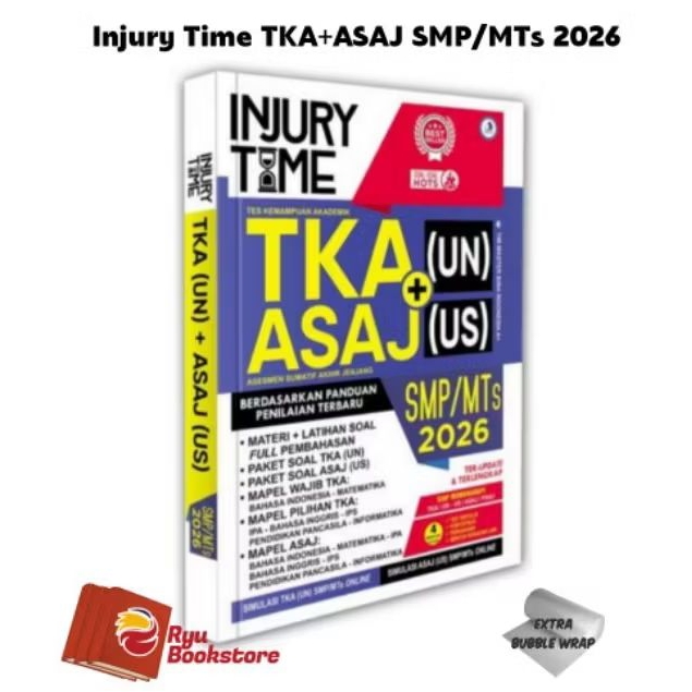 Buku Injury Time TKA + ASAJ SMP/MTs 2026