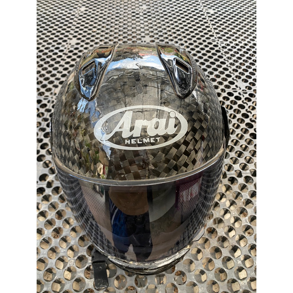 Helm Arai Custom Carbon Spreadtow