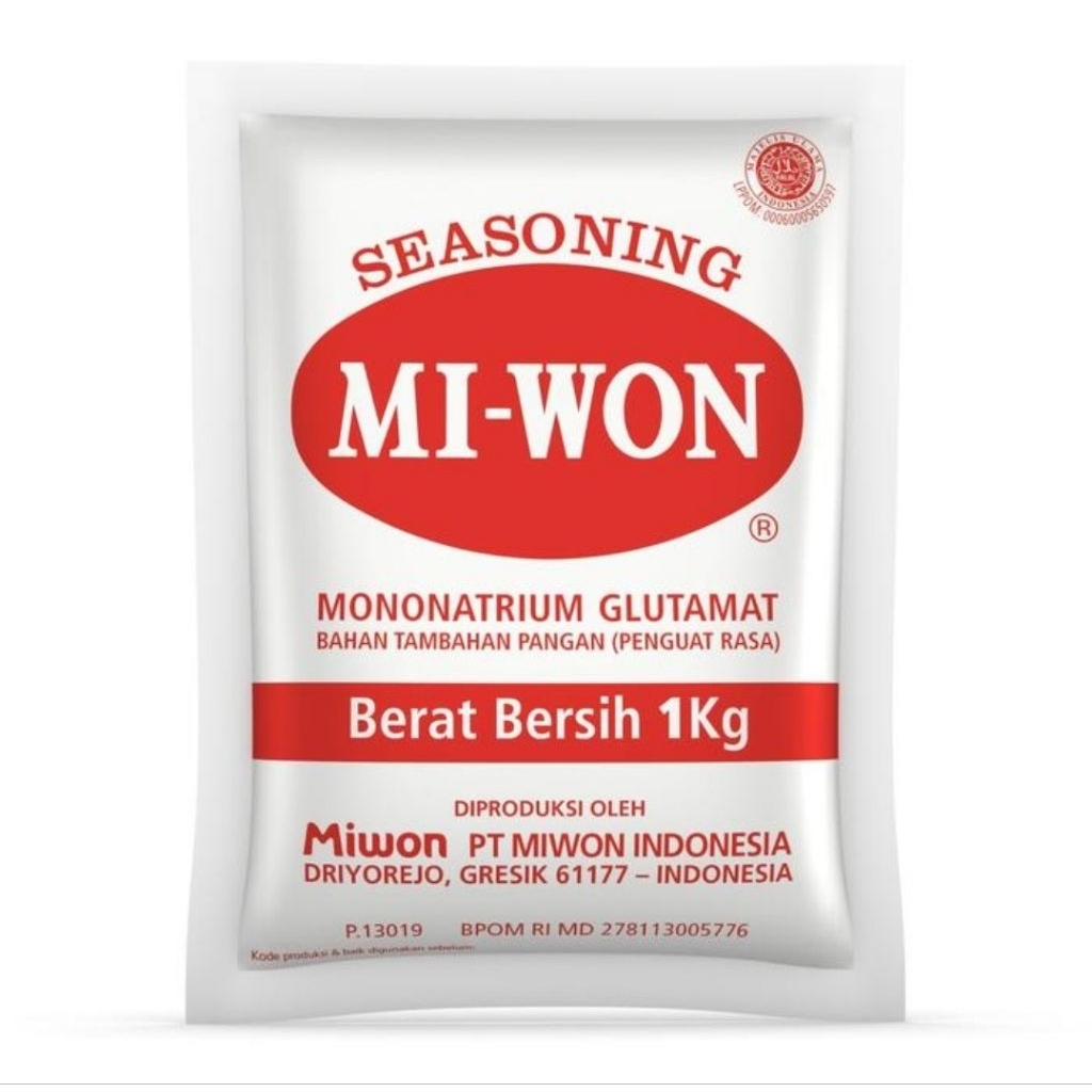 

Miwon MSG Vetsin Micin Korea 1kg Pack Pabrik