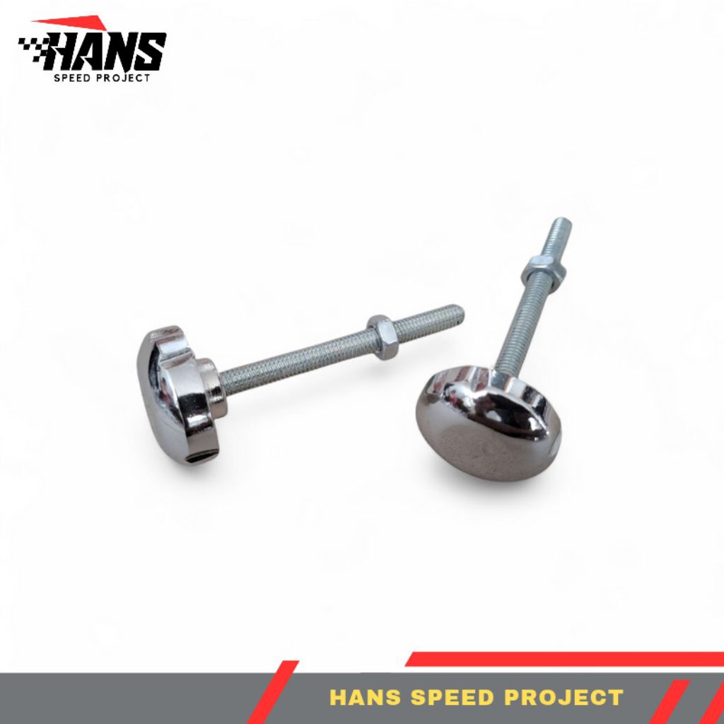 Baut Box Aki C70 CB100 CB125 Universal Chrome 1pcs