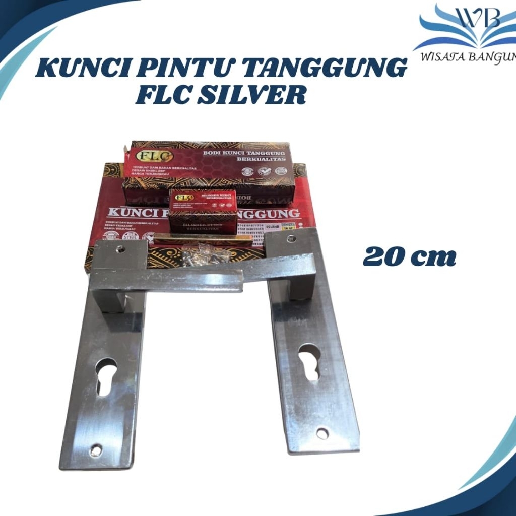 Arwana_Berry Kunci Pintu / Slot Pintu Tanggung Babet Wanly/Flc Kotak Sn