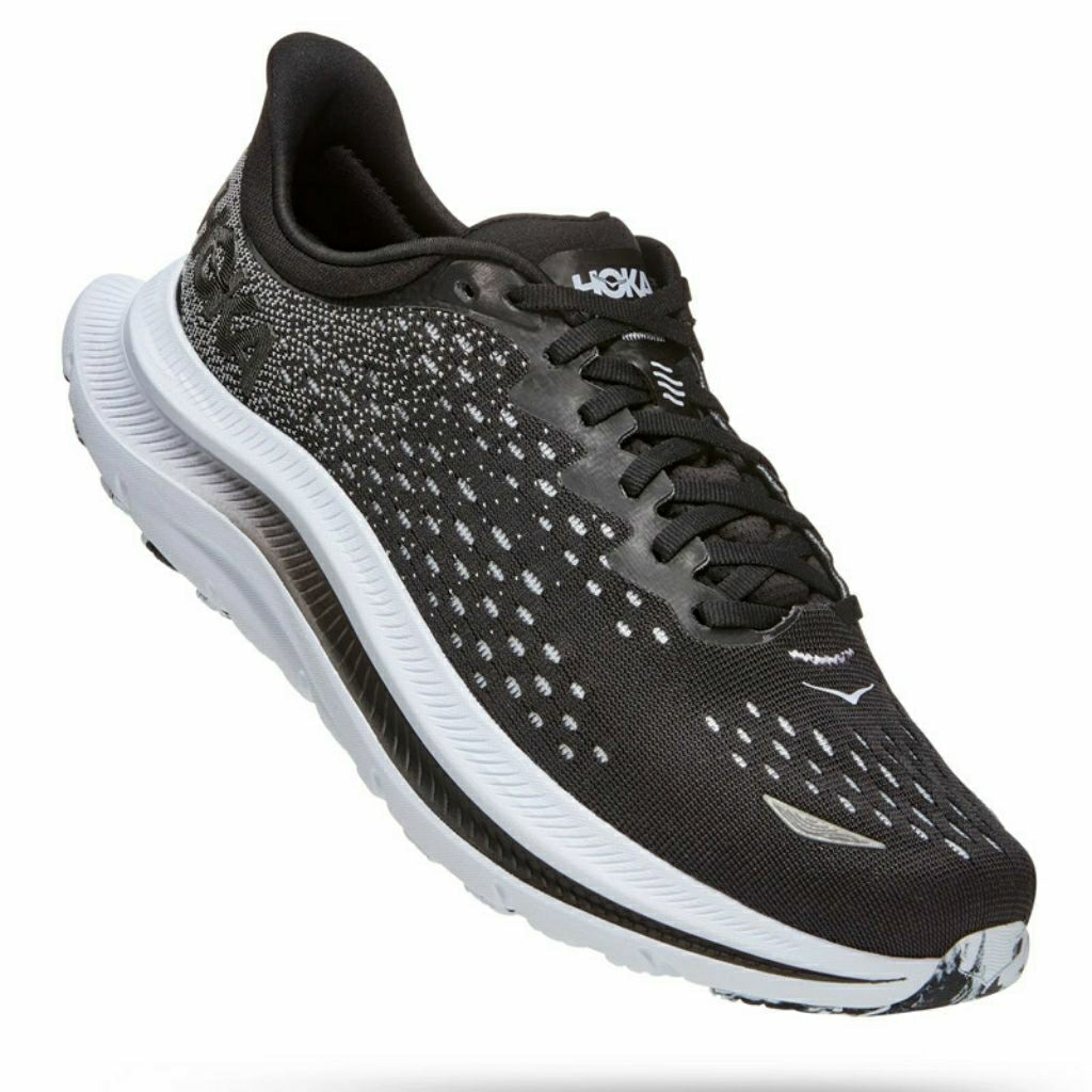 Hoka Kawana Womens Road Running Shoes -Black/White ORI