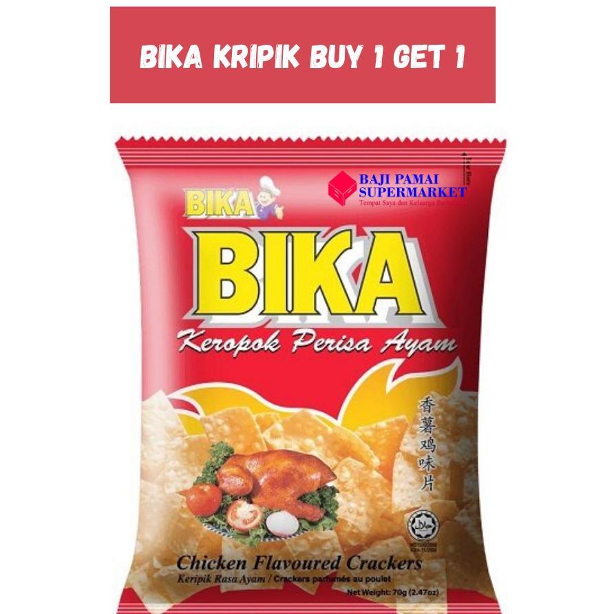

Bika Keropok Perisa Ayam 70gr Buy 1 Get 1