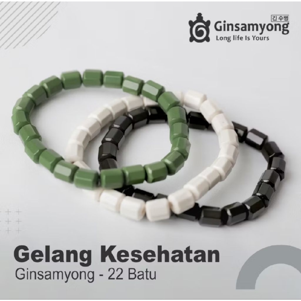 TERLARIS - GELANG GINSAMYONG - GELANG KESEHATAN ASLI KOREA