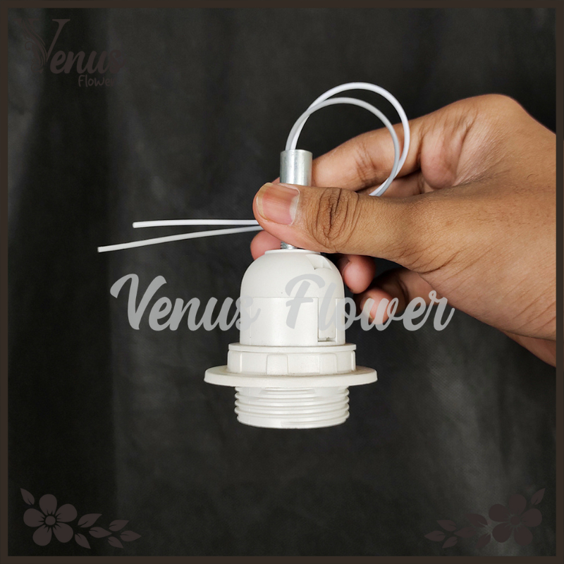 COD FITTING LAMPU UNTUK PIPA ELASTIS MURAH - HIAS LAMPU DEKORASI PELAMINAN