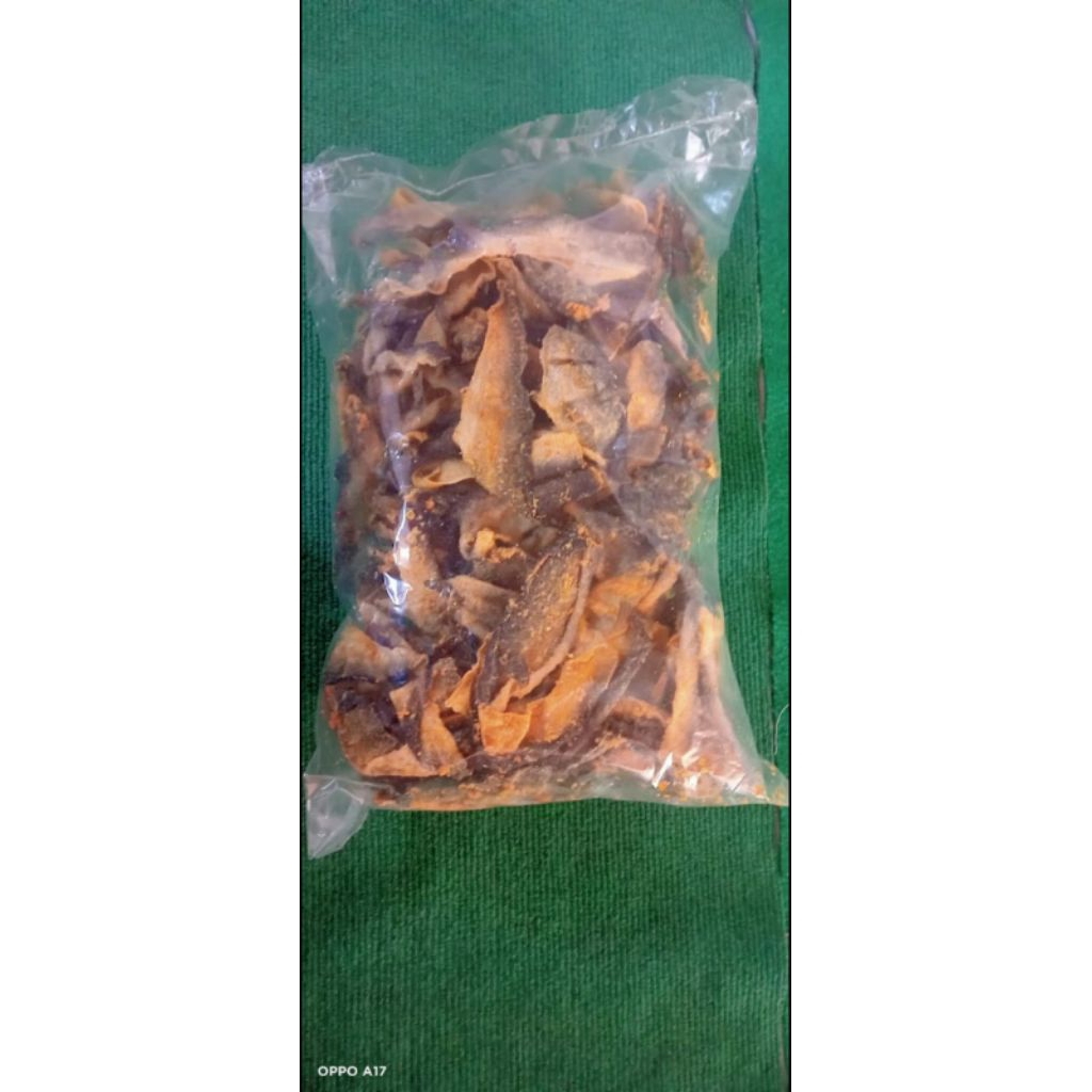 

Kerupuk Kulit Ikan Dori Mentah 250g