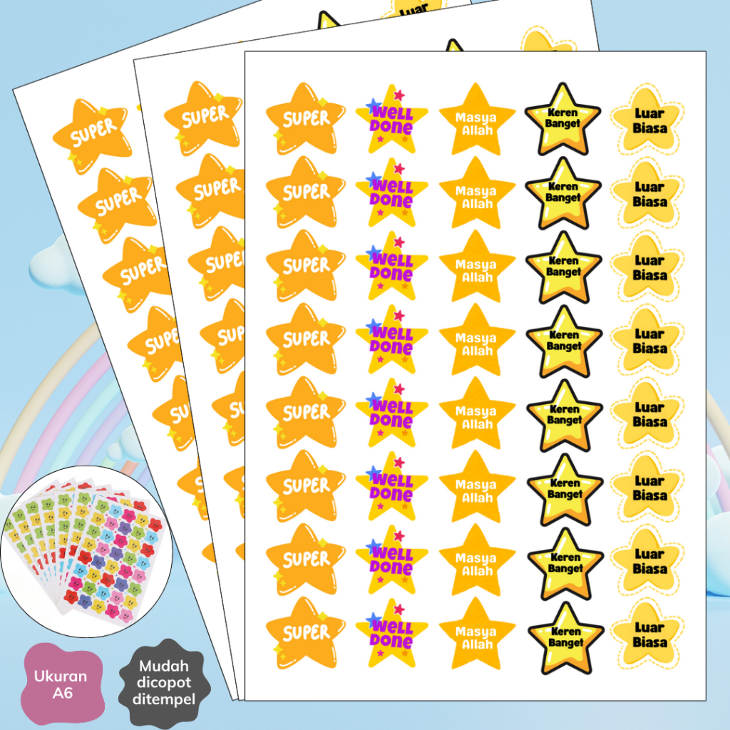 

Reward Sticker | Sticker Bintang