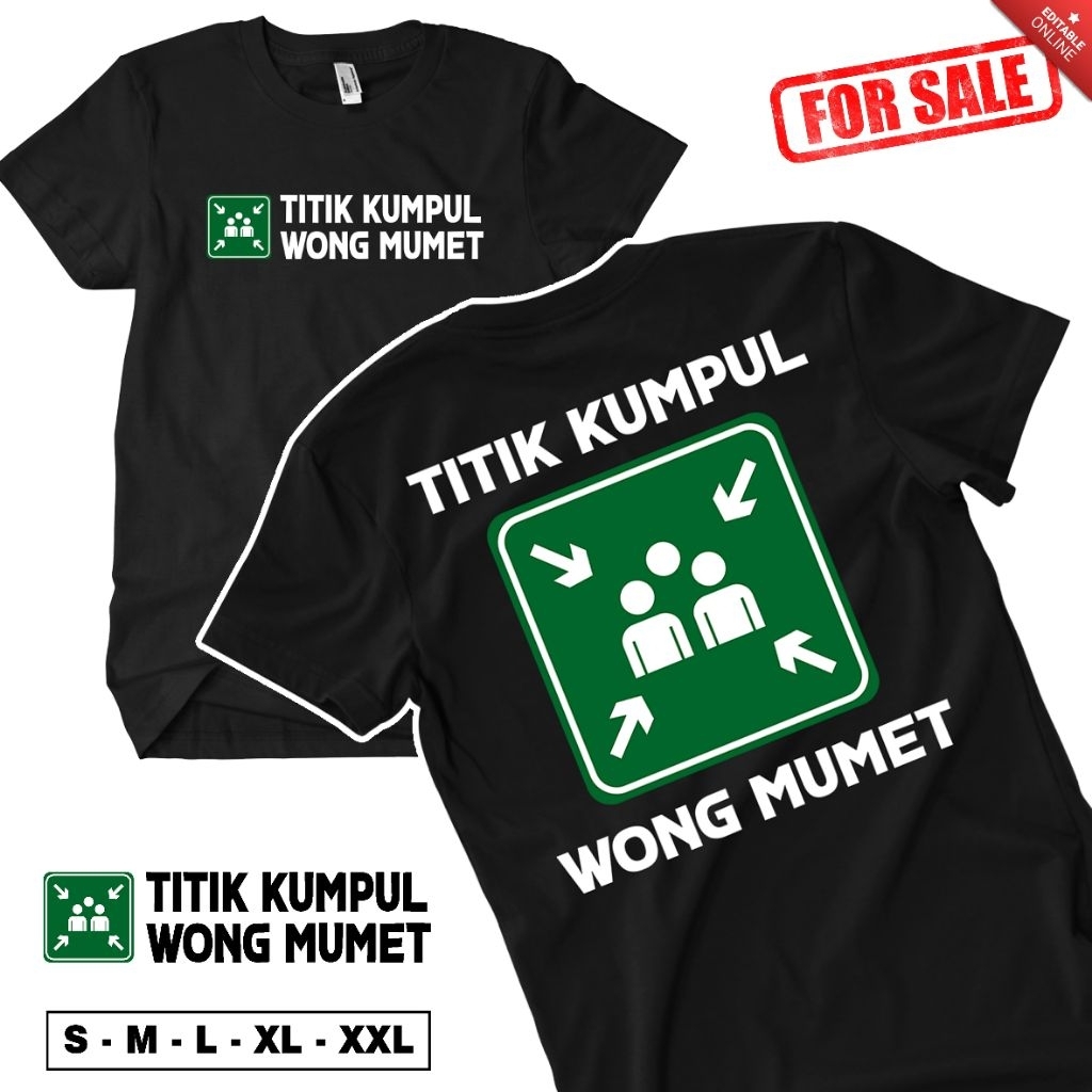 KAOS TITIK KUMPUL WONG MUMET