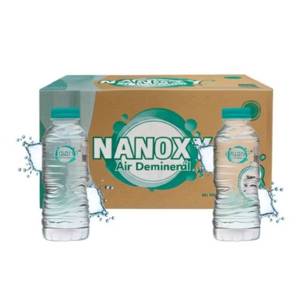 

AIR MINUM/AIR MINERAL NANOXY BOTOL 220ML (MIN 3 DUS)/BOTOL KECIL/DEMINERAL