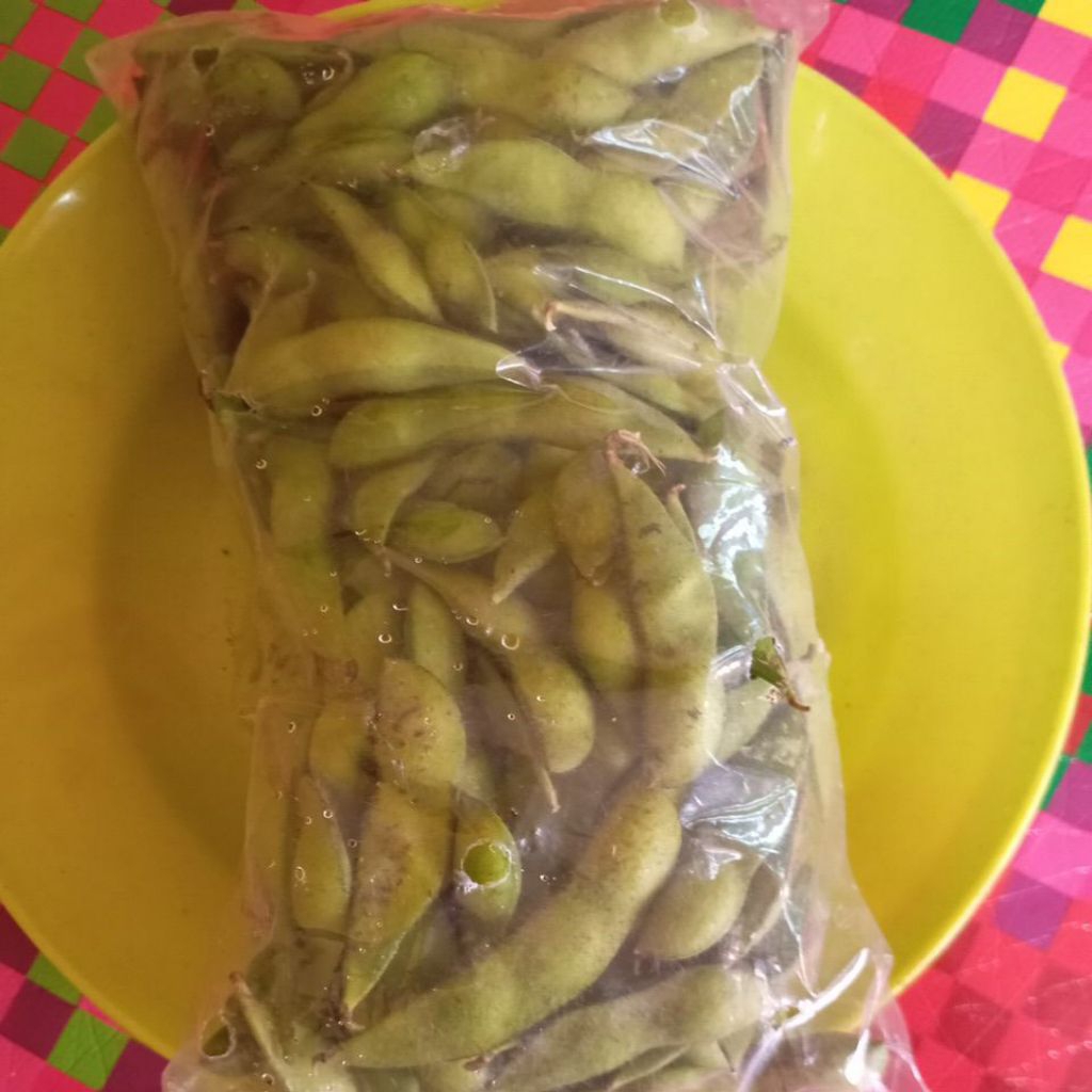 

EDAMAME SAYUR KEDELE HIJAU SEGAR