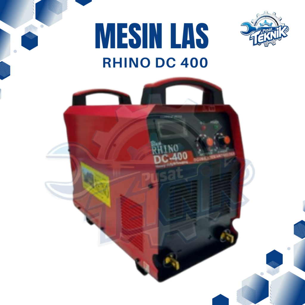 RHINO MESIN LAS DC 400 HEAVY DUTY 3 PHASE - DC400 / DC 400A / DC400A