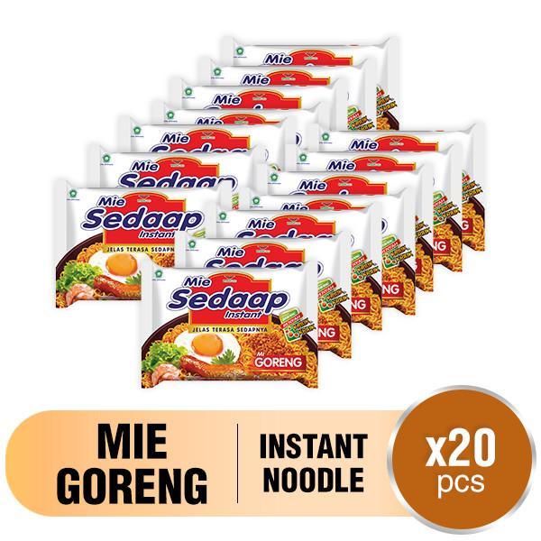 

sedap mie instant goreng 90 gr x 20 pcs