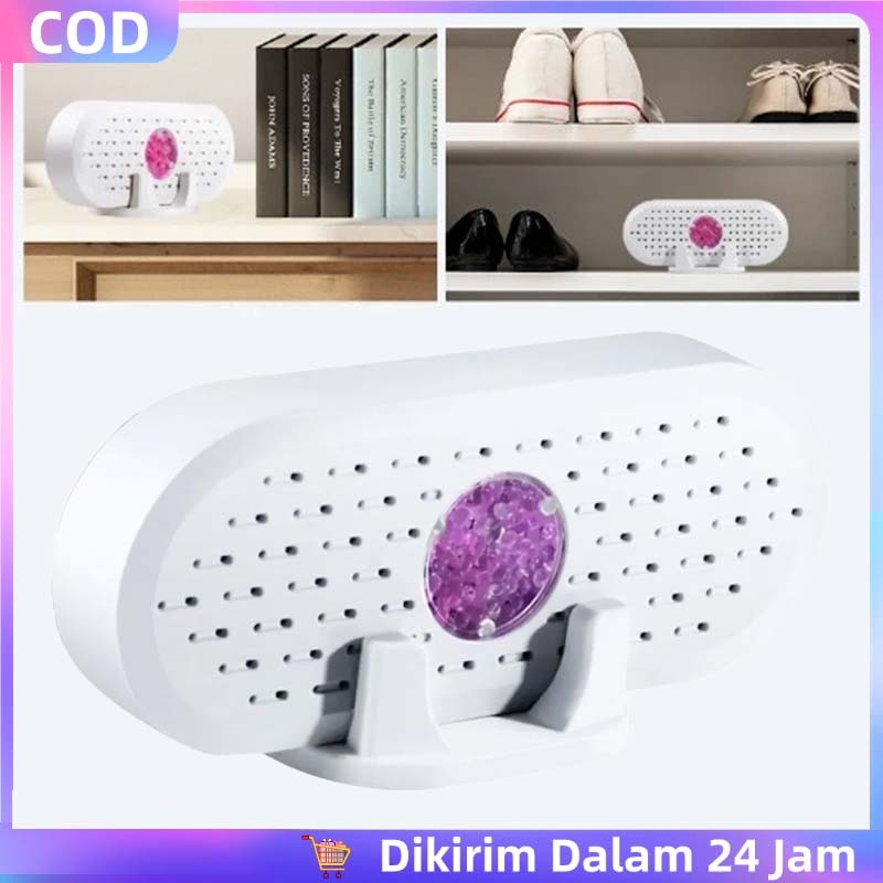 2pcs Dehumidifier Portable / Pengering Udara Mini untuk Lemari Sepatu & Pakaian - Anti Jamur & Lemba