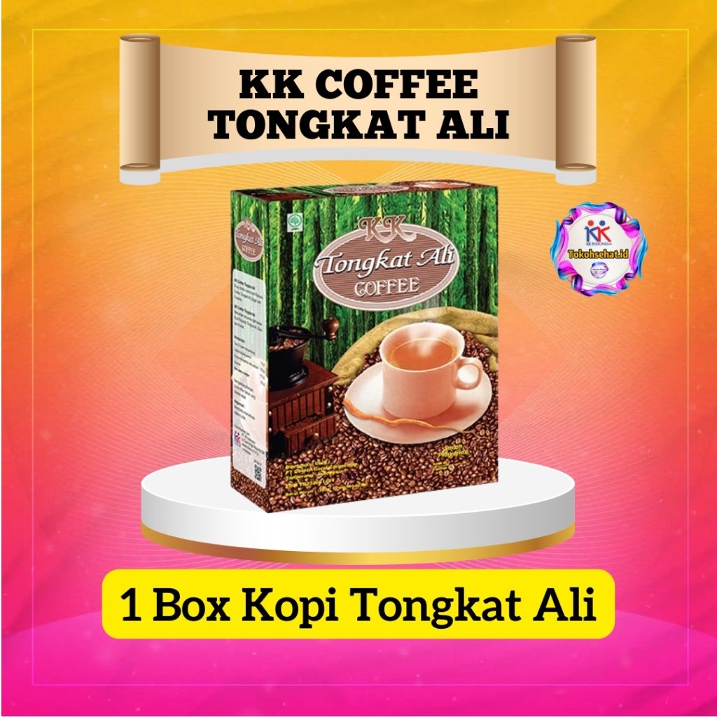 

Kopi Tongkat Ali KK – Kopi Herbal Nikmat Bantu Jaga Stamina & Meningkatkan Fokus Original KK Indonesia