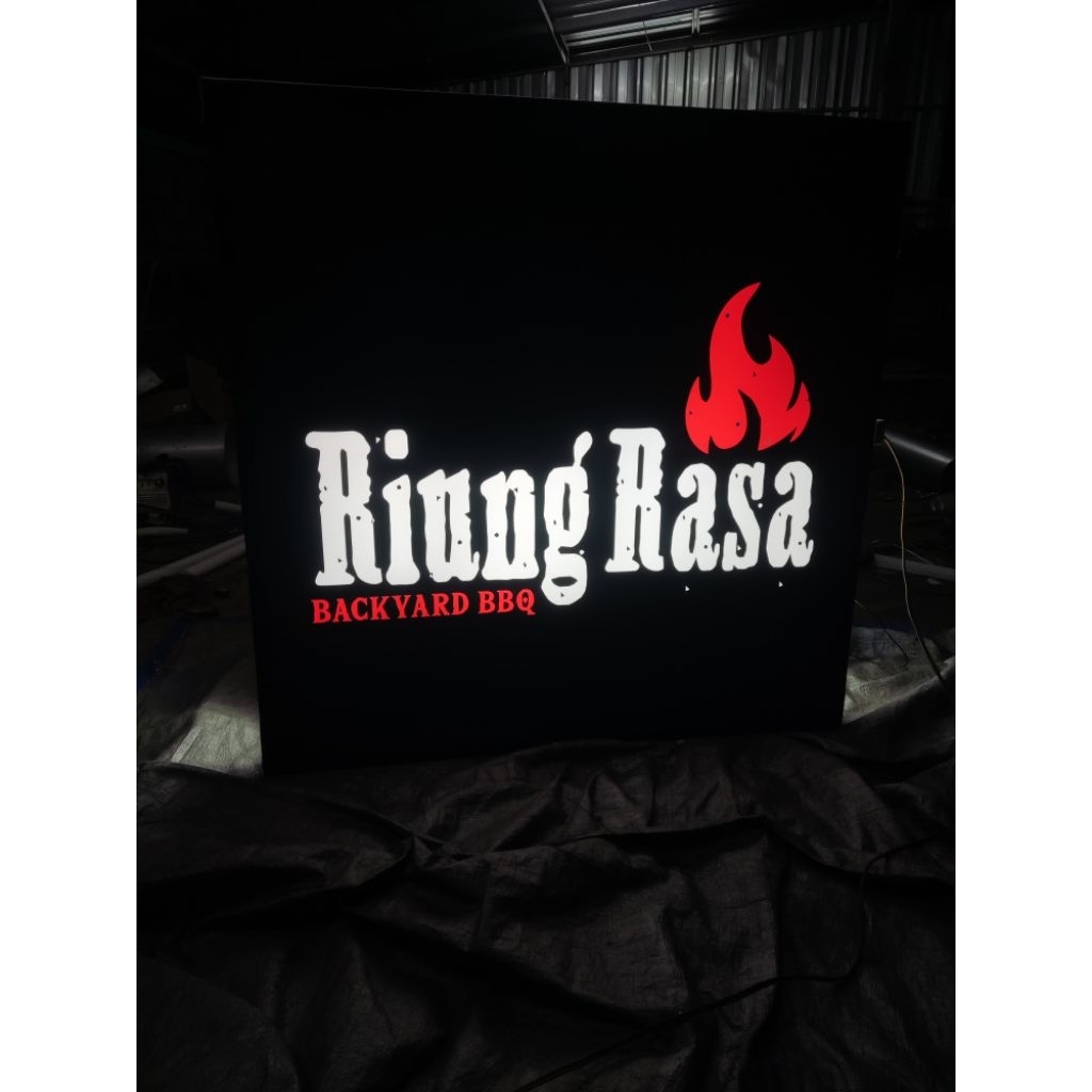 Neon Box Backlite custom