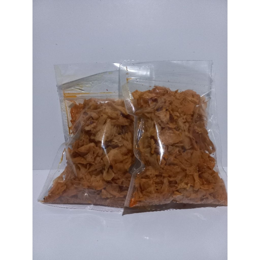 

Kripik Brekele pedes