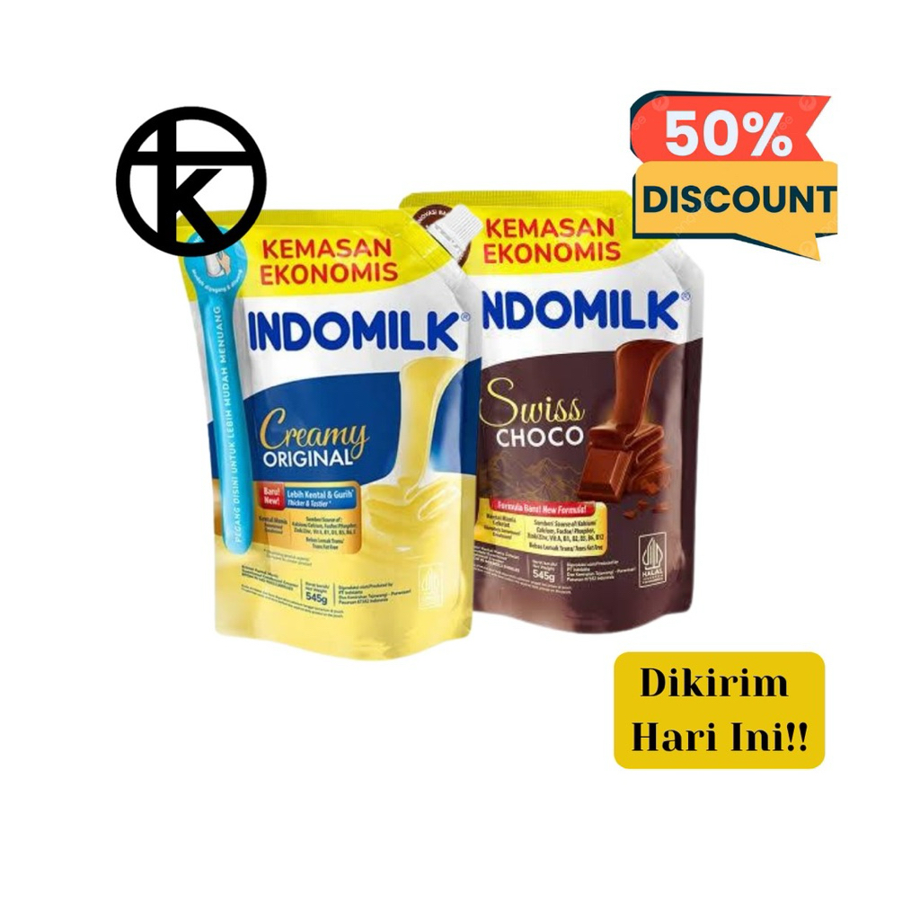

[ DISKON 50% ] INDOMILK SUSU KENTAL MANIS 545gram | FRISIAN FLAG KENTAL MANIS 535gram | Grosir Reseller Termurah