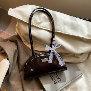 Tas Selempang Wanita 2025 Trendy Korea - Tas Ketek Mini Simpel Elegan / Tas Bowling / Tas Bahu Ringa